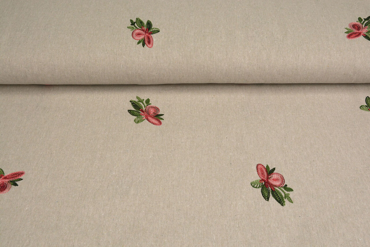 Linen Cotton Embroidered Kyria