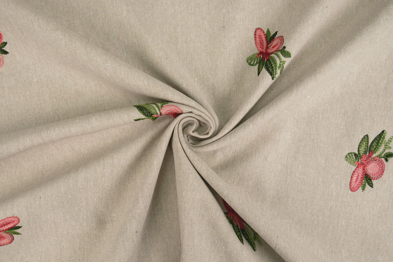 Linen Cotton Embroidered Kyria