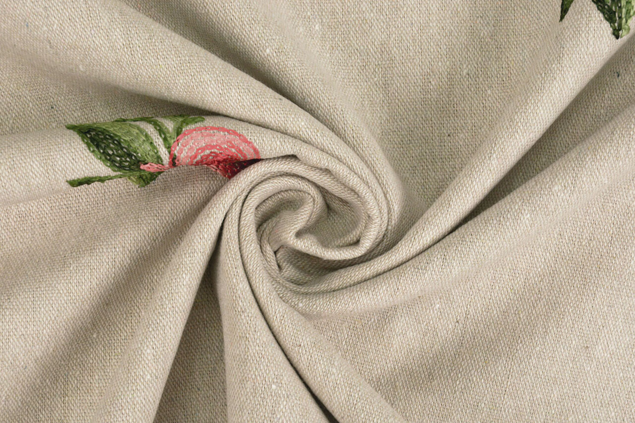 Linen Cotton Embroidered Kyria