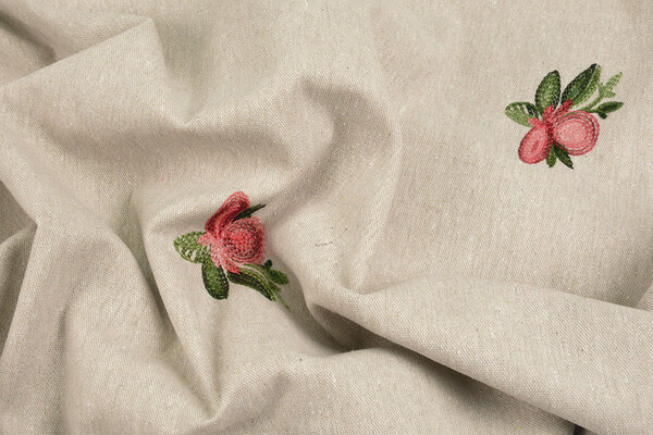 Linen Cotton Embroidered Kyria