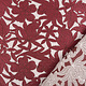 Brocade Edwina Wine Red