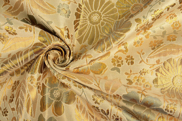 Brokaat Janessa Baby Blauw