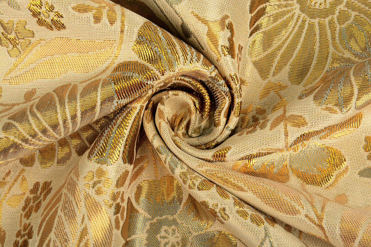 Brokaat Janessa Baby Blauw