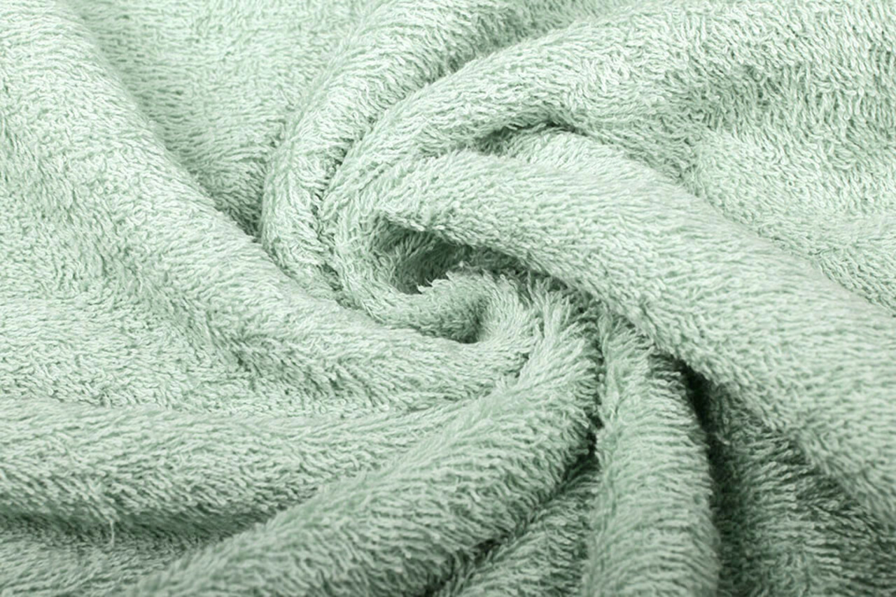 Oeko-Tex® Tissu Éponge Vert Ancien Oeko-Tex® Tissu Éponge Vert Ancien