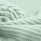 Oeko-Tex® Cotone a Nido D’ape Verde Antico Chiaro Oeko-Tex® Cotone a Nido D’ape Verde Antico Chiaro
