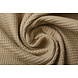 Oeko-Tex® Mini Nid d’Abeille Coton Sable Oeko-Tex® Mini Nid d’Abeille Coton Sable