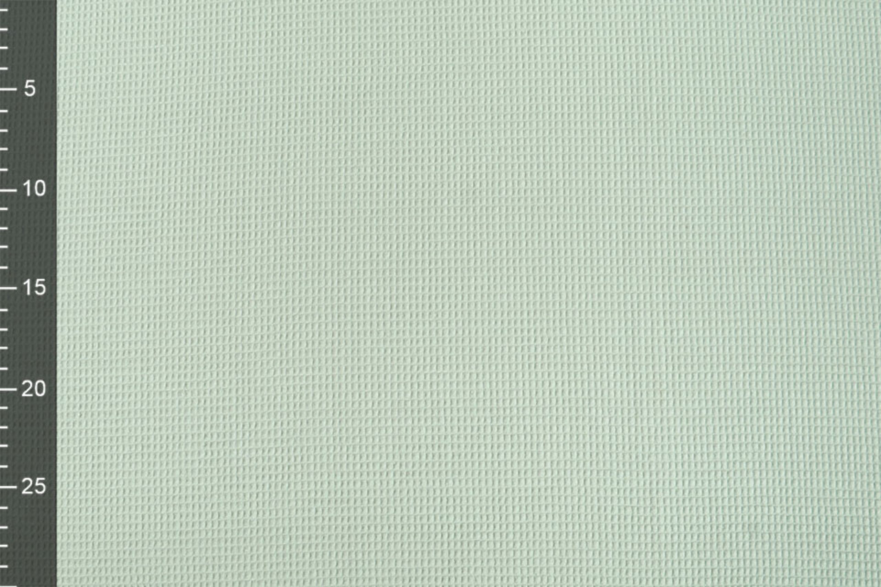 Oeko-Tex® Mini Cotone a Nido D’ape Verde Antico Chiaro Oeko-Tex® Mini Cotone a Nido D’ape Verde Antico Chiaro