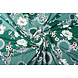 Jersey de Viscosa Lacquar Flores Flor Verde Jersey de Viscosa Lacquar Flores Flor Verde