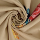 100% Cotton Voile Embroidered Rosy Sand