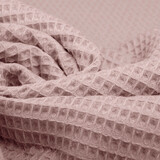 Oeko-Tex®  Wafel Katoen Oud roze Oeko-Tex®  Wafel Katoen Oud roze