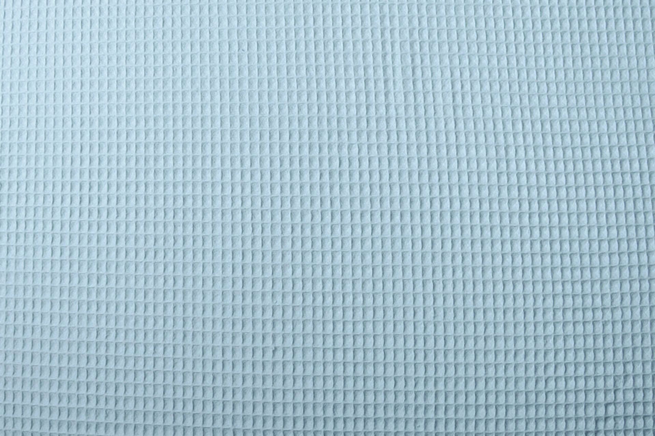 Oeko-Tex®  Waffle Pique Fabric Baby Blue