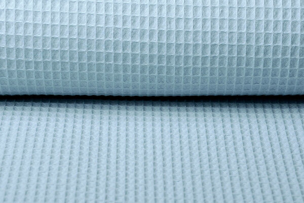 Oeko-Tex®  Wafel Katoen Baby Blauw Oeko-Tex®  Wafel Katoen Baby Blauw