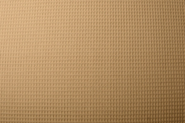 Oeko-Tex®  Waffelpiqué Baumwolle Mokka Braun