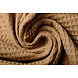 Oeko-Tex®  Cotone a Nido D’ape Marrone Moka