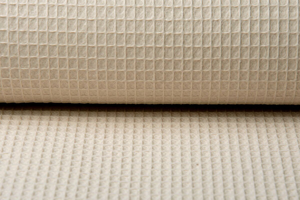 Oeko-Tex®  Wafel Katoen Licht Beige Oeko-Tex®  Wafel Katoen Licht Beige