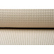 Oeko-Tex® Nid d’Abeille Coton Beige Clair Oeko-Tex® Nid d’Abeille Coton Beige Clair