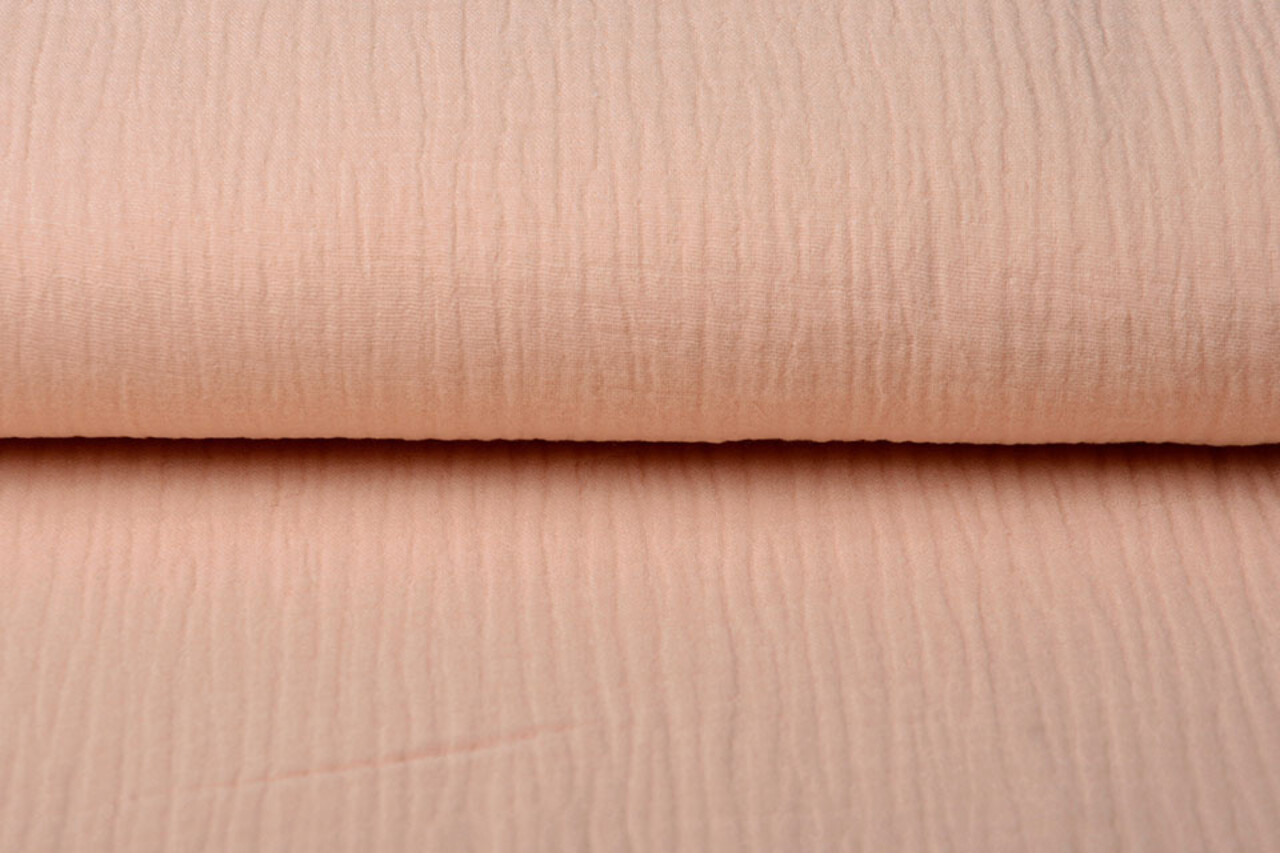 Oeko-Tex®  Double Gauze Fabric Peach