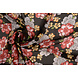 Chiffon Stampato Bregje Nero Chiffon Stampato Bregje Nero