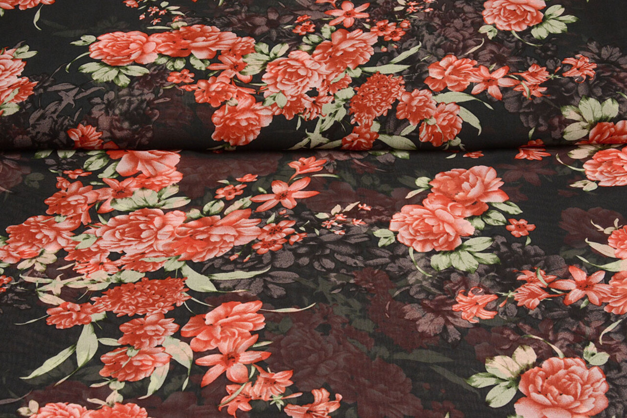 Chiffon Bedruckt Lorena Chiffon Bedruckt Lorena
