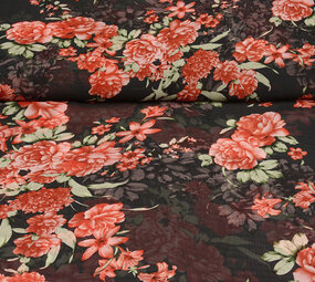 Chiffon Bedruckt Lorena Chiffon Bedruckt Lorena