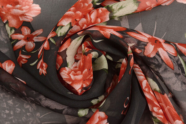 Chiffon Bedruckt Lorena Chiffon Bedruckt Lorena