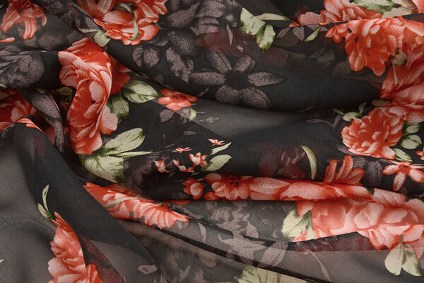 Chiffon Bedruckt Lorena Chiffon Bedruckt Lorena