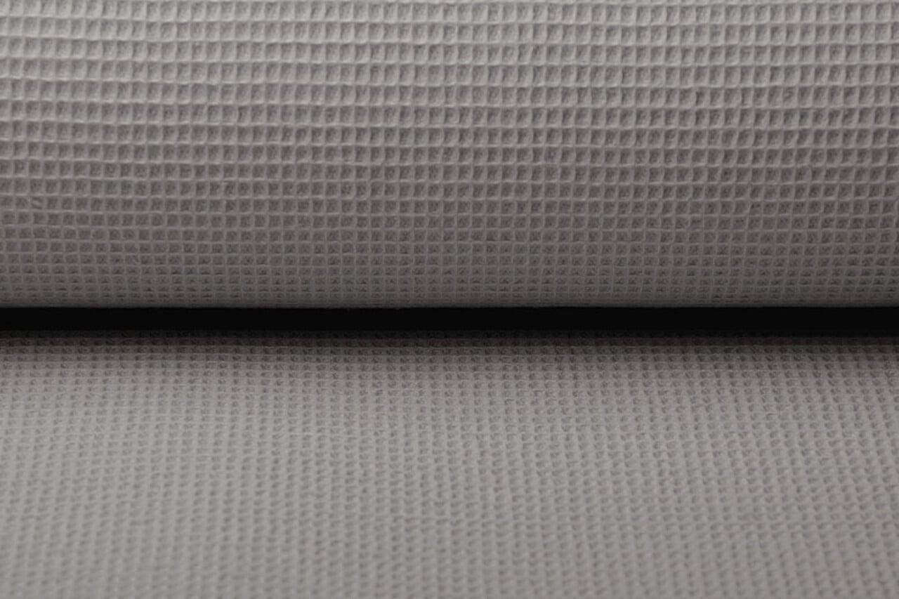 Oeko-Tex®  Mini Nido de Abeja Algodón Gris