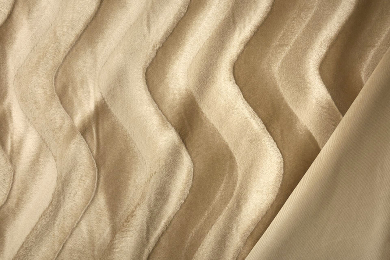 Velboa Uni Beige Clair Velboa Uni Beige Clair