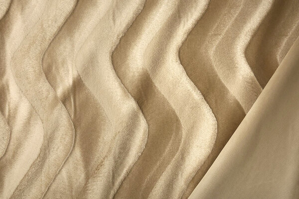 Velboa Tinta Unita Chiaro Beige