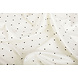 Stretch Satin Imprimé Pois Blanc Noir Stretch Satin Imprimé Pois Blanc Noir
