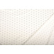 Stretch Raso Stampato Pois Bianco Nero