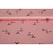 Satén Elástico Estampado Flores Lucille Rosa