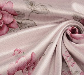 Stretch Satin Imprimé Fleurs Pheline Stretch Satin Imprimé Fleurs Pheline