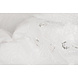Brodé Paillettes sur Polyester Soie Blanc Brodé Paillettes sur Polyester Soie Blanc