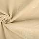 Oeko-Tex®  Embroidered Double Gauze Fabric Beige