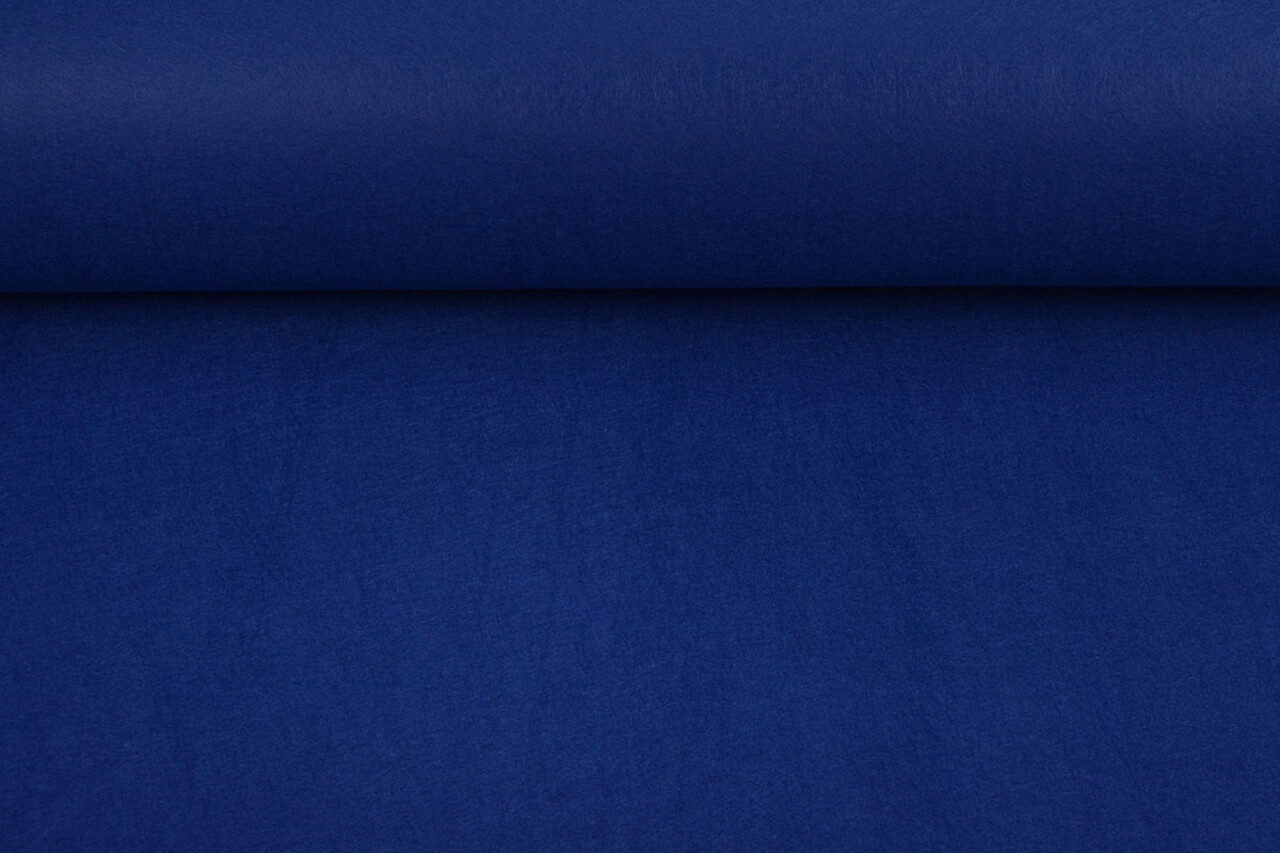 Korean Felt 1 mm Cobalt Blue - 90 cm Wide Korean Felt 1 mm Cobalt Blue - 90 cm Wide