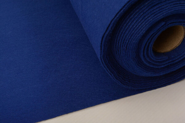 Korean Felt 1 mm Cobalt Blue - 90 cm Wide Korean Felt 1 mm Cobalt Blue - 90 cm Wide