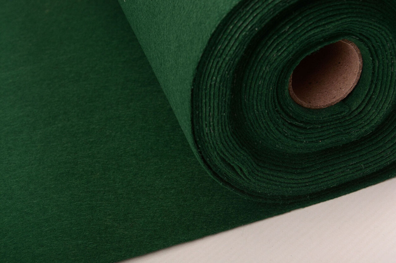 Korean Felt 1 mm Dark Green - 90 cm Wide Korean Felt 1 mm Dark Green - 90 cm Wide