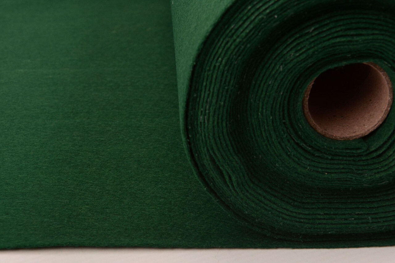 Koreanischer Filz 1 mm Dunkelgrün- 90 cm Breit Koreanischer Filz 1 mm Dunkelgrün- 90 cm Breit