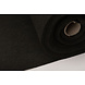 Feltro Coreano 1 Mm Nero Mélange - 90 Cm Largo