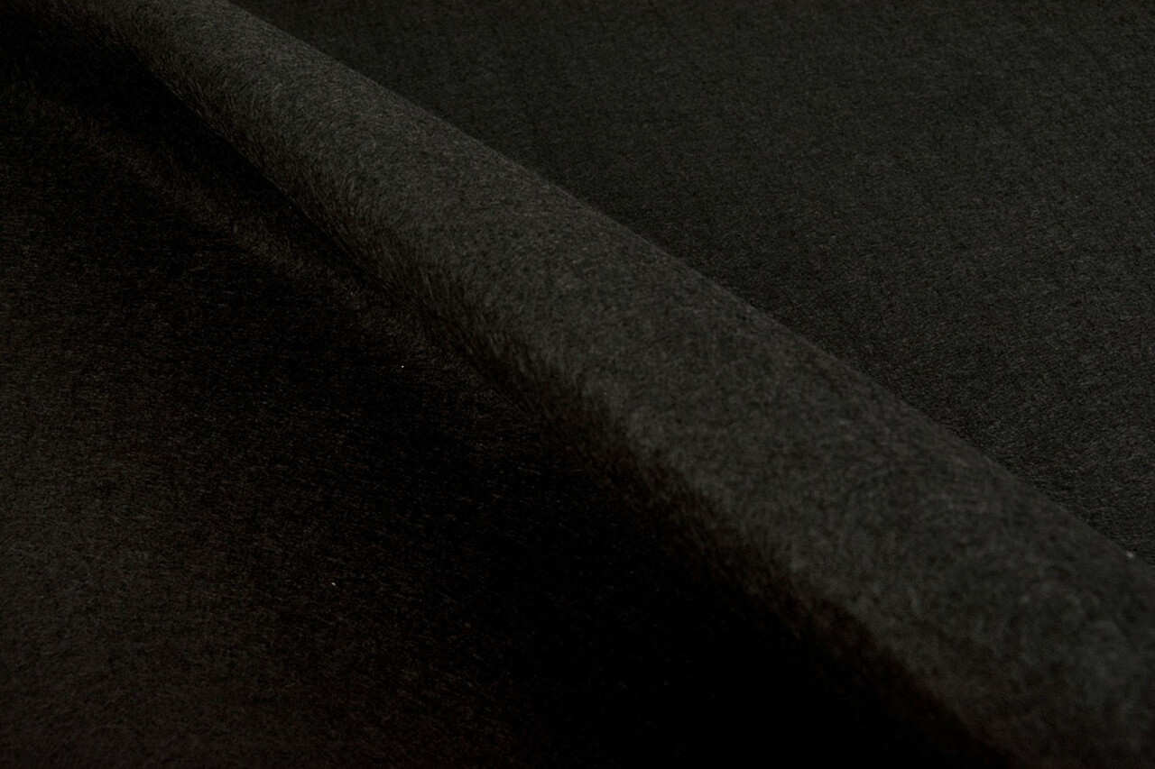 Koreanischer Filz 1 mm Schwarz - 90 cm Breit Koreanischer Filz 1 mm Schwarz - 90 cm Breit