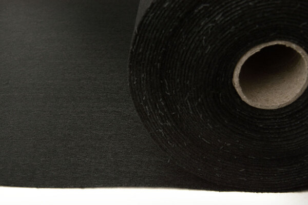 Koreanischer Filz 1 mm Schwarz - 90 cm Breit Koreanischer Filz 1 mm Schwarz - 90 cm Breit