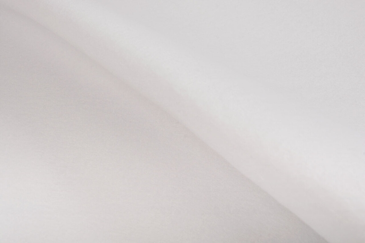 Korean Felt 1 mm White - 90 cm Wide Korean Felt 1 mm White - 90 cm Wide