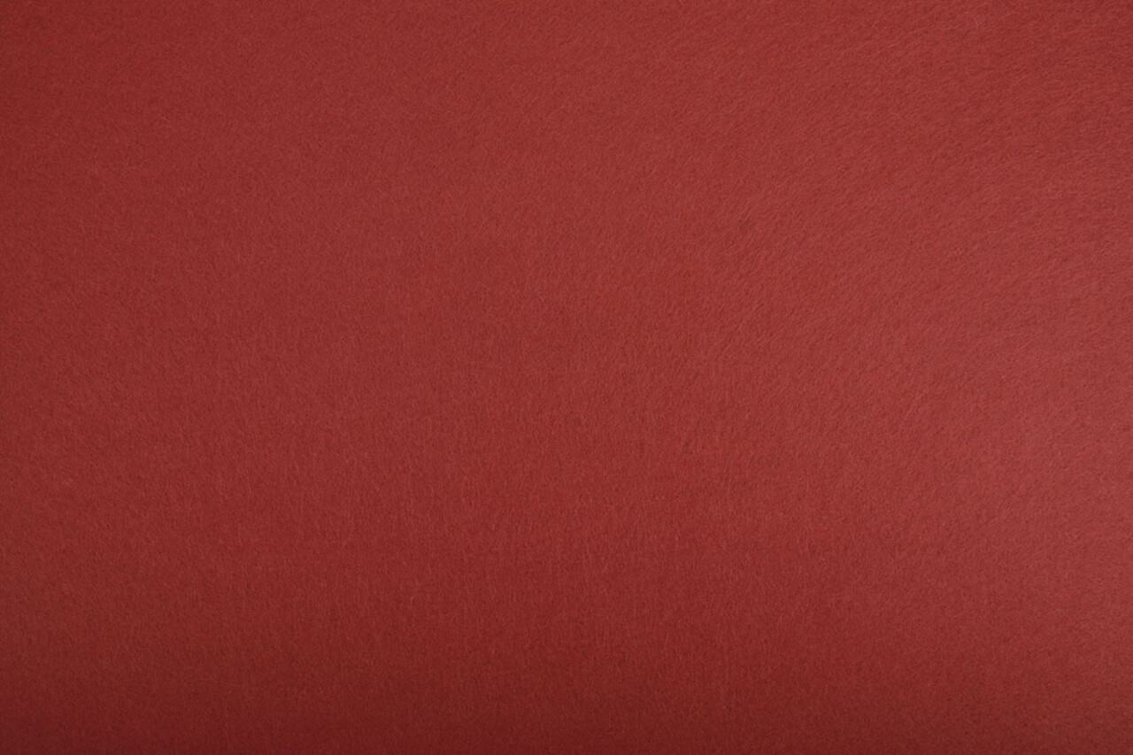 Korean Felt 1 mm Red - 90 cm Wide