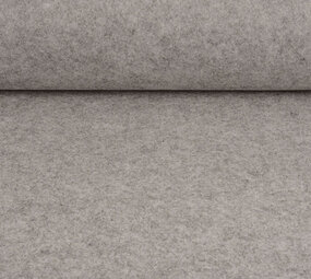 Feltro Coreano 1 Mm Grigio Mélange - 90 Cm Largo Feltro Coreano 1 Mm Grigio Mélange - 90 Cm Largo