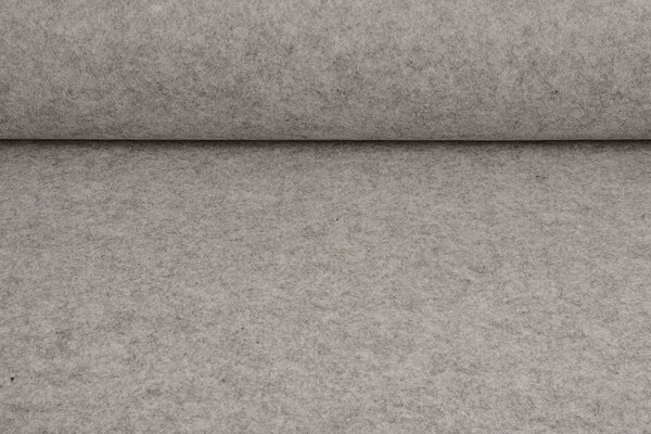 Korean Felt 1 mm Grey Melange - 90 cm Wide