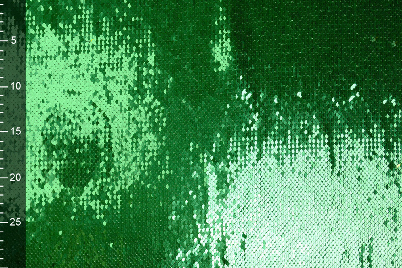 Reversible Sequin Fabric Green-Moss Green Reversible Sequin Fabric Green-Moss Green