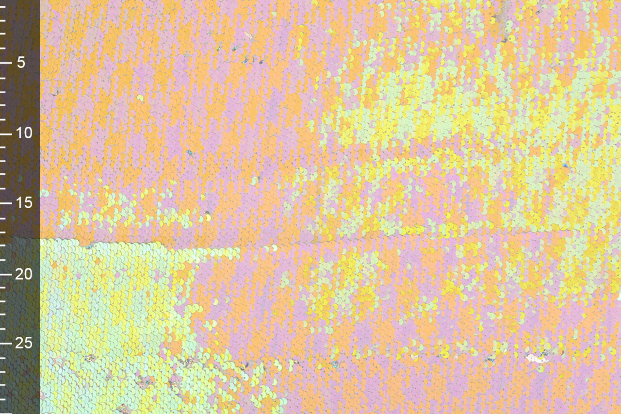 Reversible Sequin Fabric Pastel-Silver Glitter Reversible Sequin Fabric Pastel-Silver Glitter