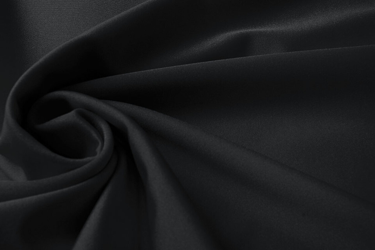 Lycra Glanz Schwarz