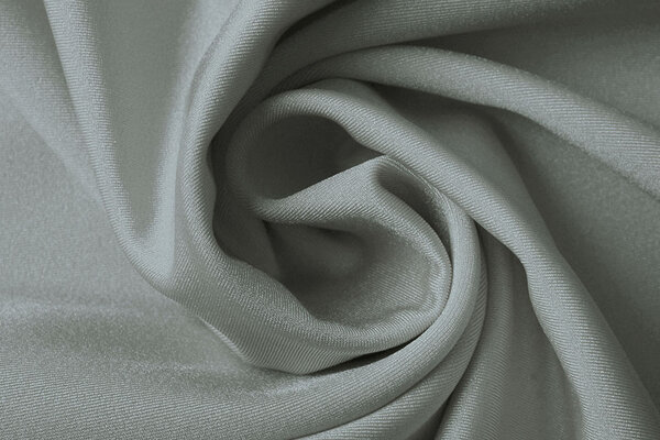 Lycra Glanz Silber Grau